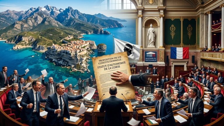 Autonomie de la Corse : Débats Sous Tension à l&rsquo;Assemblée