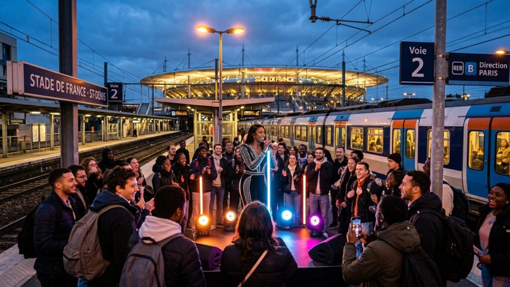 Aya Nakamura : Message Surprise dans les Transports avant le Stade de France
