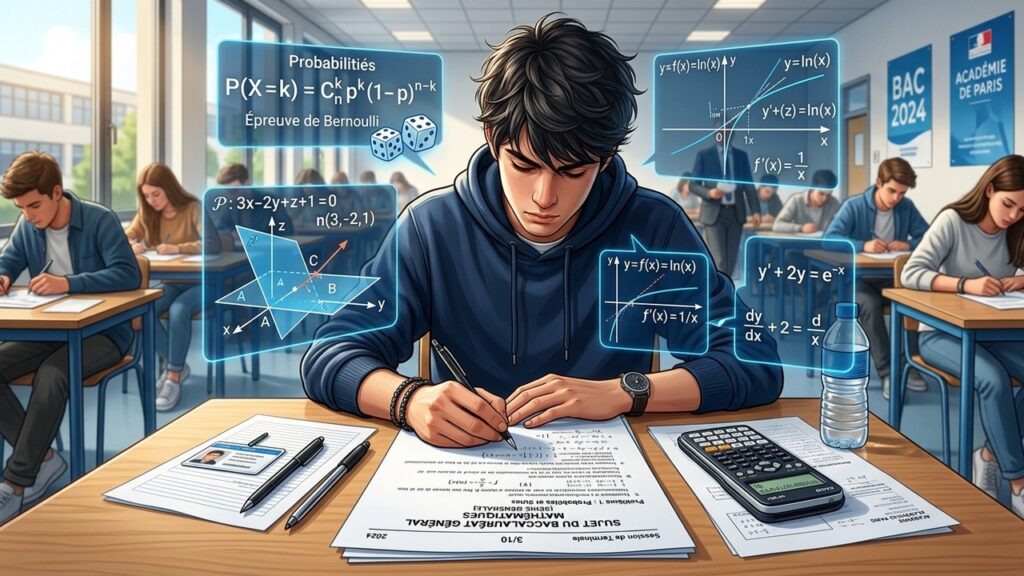 Bac 2026 : Sujet Mathématiques Spécialité Jour 1 et Analyse Complète