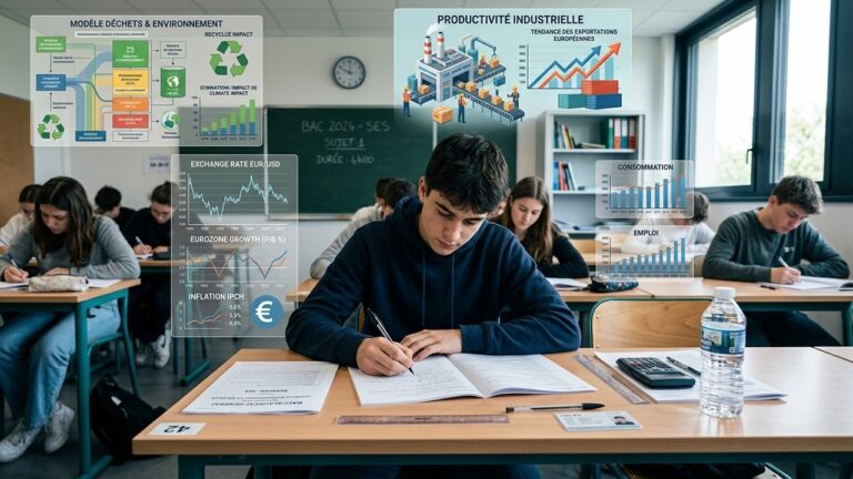 Bac 2026 : Sujet SES Spécialité Jour 1 et Analyse Complète