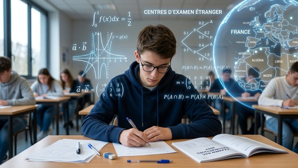 Bac 2026 : Sujets Mathématiques pour Centres à l&rsquo;Étranger