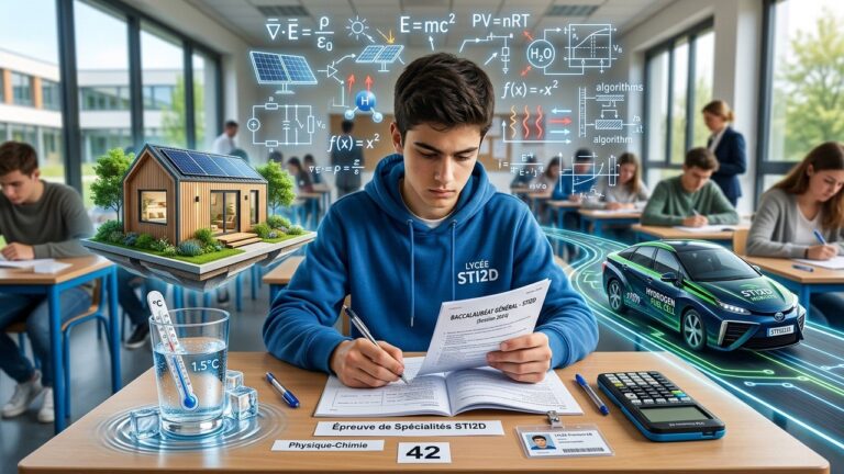 Bac STI2D 2026 : Analyse Complète du Sujet Physique-Chimie et Maths