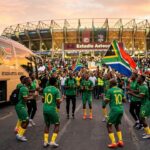 Bafana Bafana : ArrExpanding the article with detailed contextivée Festive au Stade Azteca pour le Mondial 2026