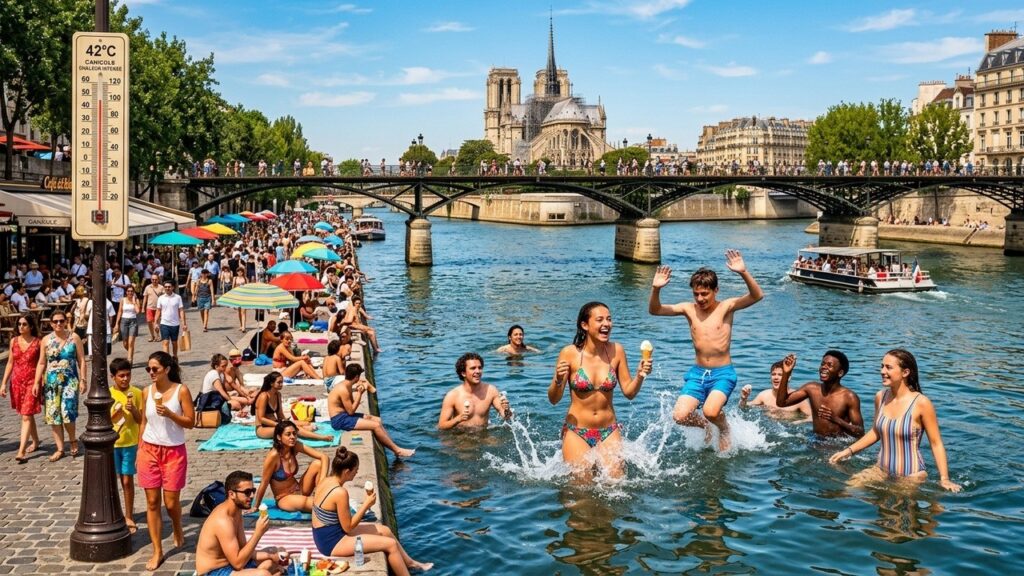 Baignade à Paris : Ouvrir la Seine et Canaux en Cas de Canicule ?