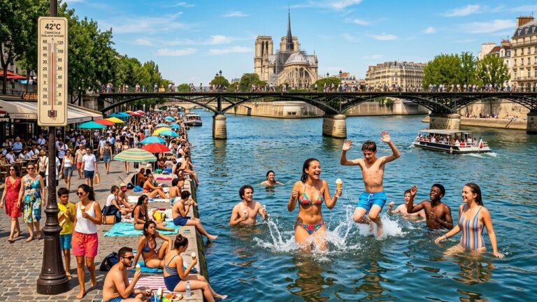Baignade à Paris : Ouvrir la Seine et Canaux en Cas de Canicule ?