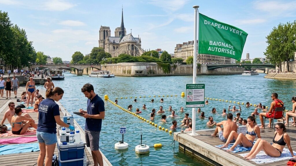 Baignade dans la Seine : Comment les Experts Contrôlent la Qualité de l&rsquo;Eau
