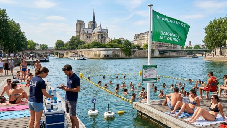 Baignade dans la Seine : Comment les Experts Contrôlent la Qualité de l&rsquo;Eau