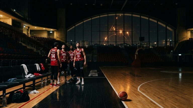 Basket en Israël : Joueurs de Jérusalem RefWriting the basketball articleusent de Reprendre Après Bombardements