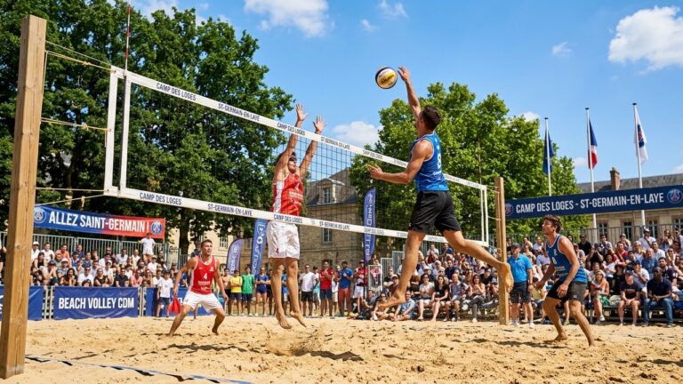 Beach Volley en Île-de-France : Le Vésinet, Saint-Germain et Croissy deviennent des Terres Chaudes