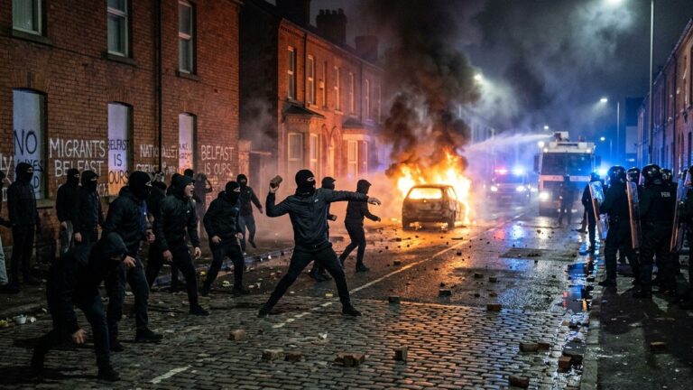 Belfast : Colère Anti-Migrants et Émeutes, le Même Schéma Qu&rsquo;en 2024