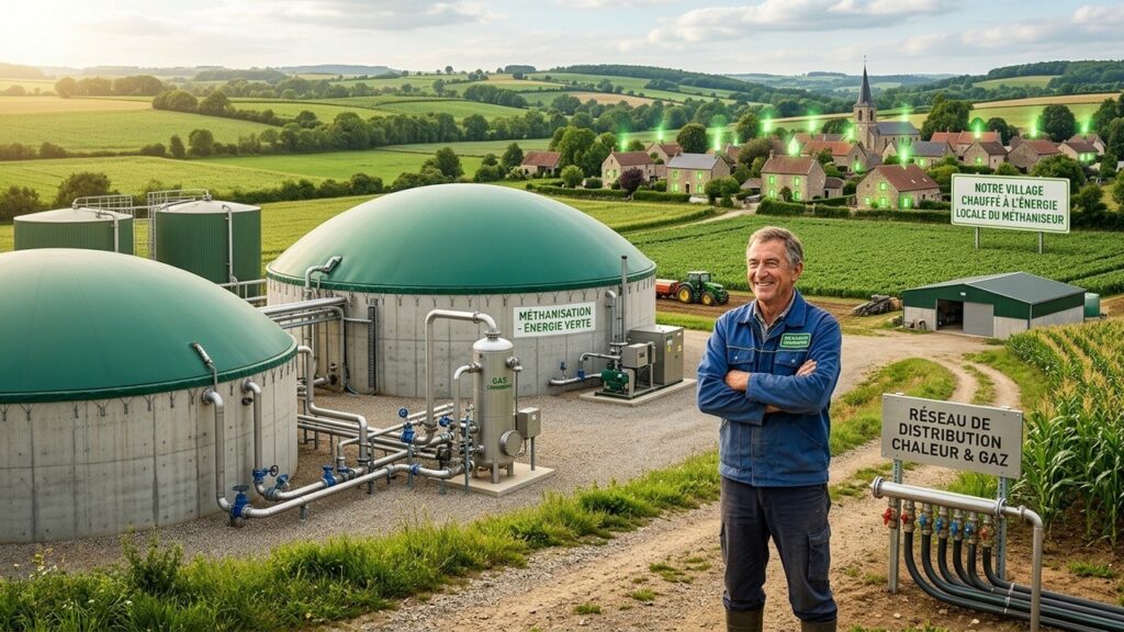 Biométhane du Fumier : Une Ville Chauffée par les Agriculteurs