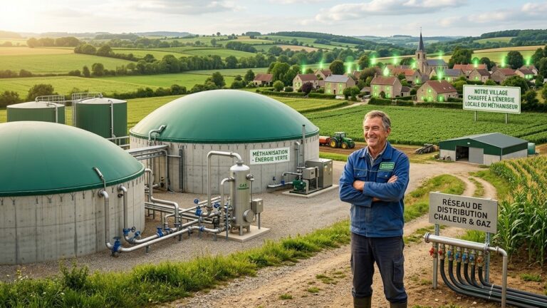 Biométhane du Fumier : Une Ville Chauffée par les Agriculteurs