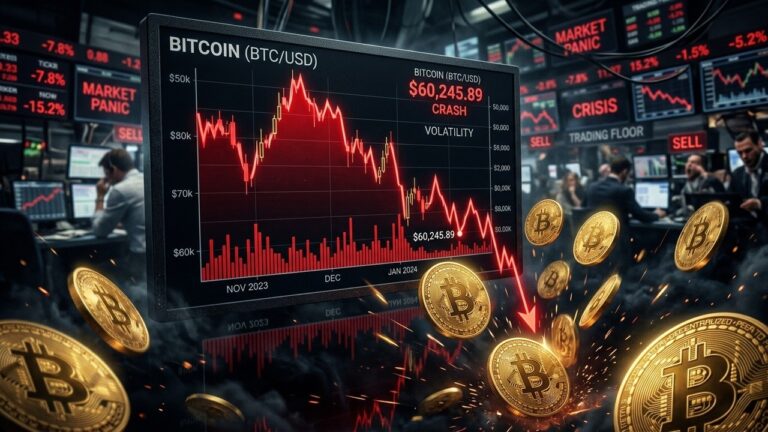 Bitcoin en Chute Libre : Où S&rsquo;Arrêtera la Baisse ?
