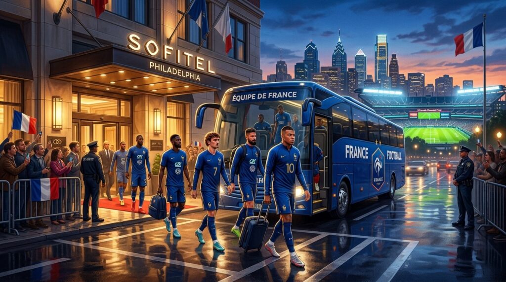 Bleus à Philadelphie : Logistique Simplifiée pour Affronter l&rsquo;Irak