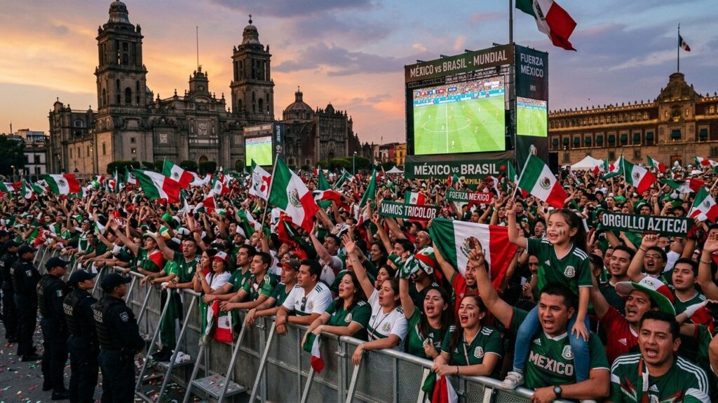 Bousculades à Mexico : Tension Explosive Avant l&rsquo;Ouverture du Mondial 2026