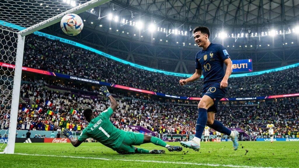 Bradley Barcola : Son Premier But En Coupe Du Monde Face Au Sénégal