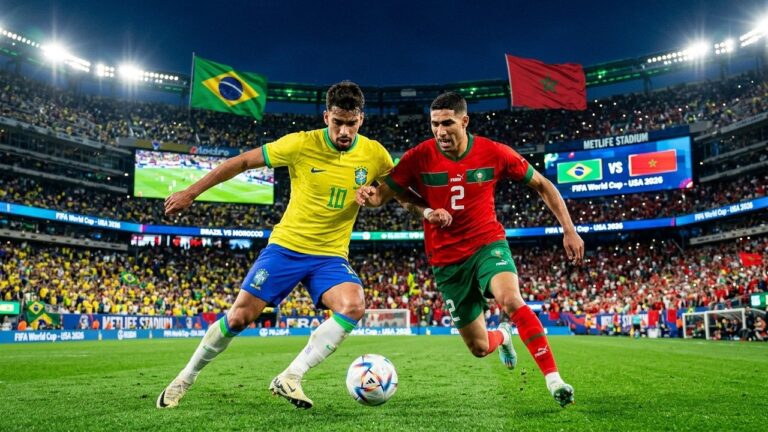 Brésil Maroc : Heure et Chaîne TV pour le Choc Coupe du Monde 2026