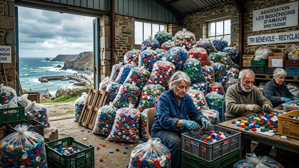 Bretagne : Association Débordée par des Tonnes de Plastique Non Recyclable