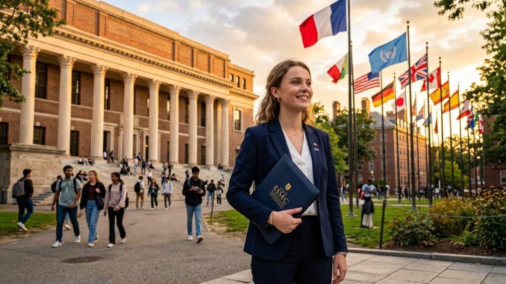 Business Schools Françaises :Writing the blog article Pourquoi les Partenaires Mondiaux les Adorent