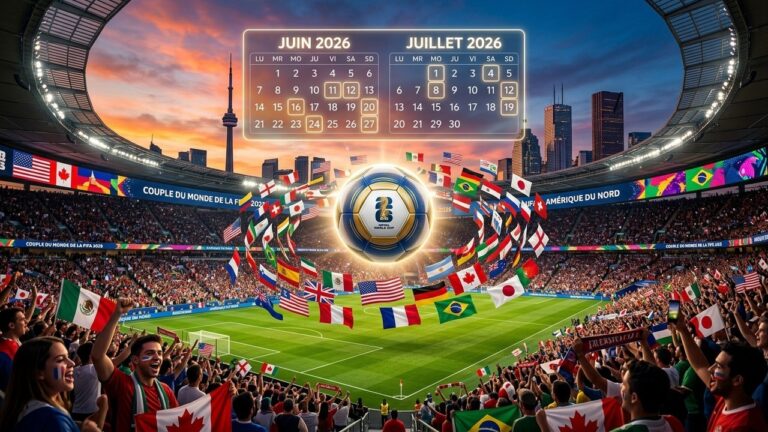 Calendrier Coupe du Monde 2026 : Matchs Jour par Jour Phase de Groupes