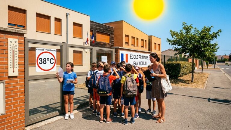 Canicule à l&rsquo;École : Qui Décide de Fermer les Établissements ?