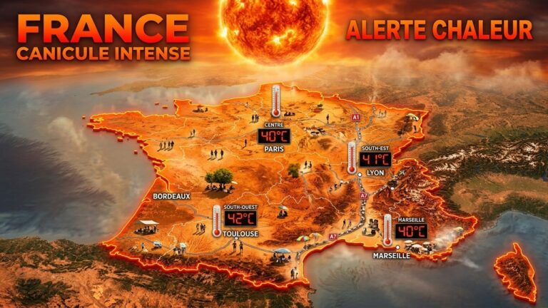 Canicule en France : Jusqu&rsquo;à 40°C Attendues Localement Cette Semaine