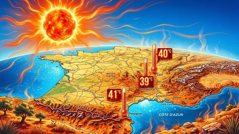 Canicule en France : Où Fera-t-il le Plus Chaud ce Mardi et Cette Semaine ?