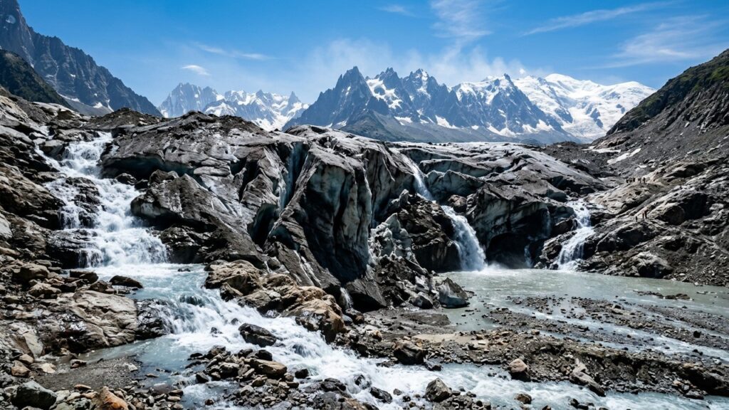 Canicule et Fonte des Glaciers : Alerte Majeure en Montagne