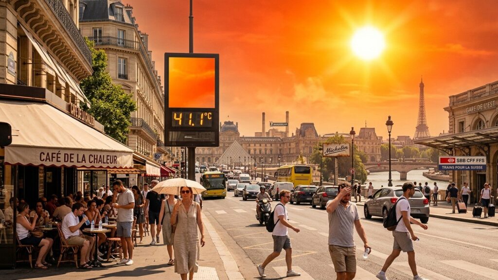 Canicule Historique en France : Plan Social Michelin et Actualité Internationale