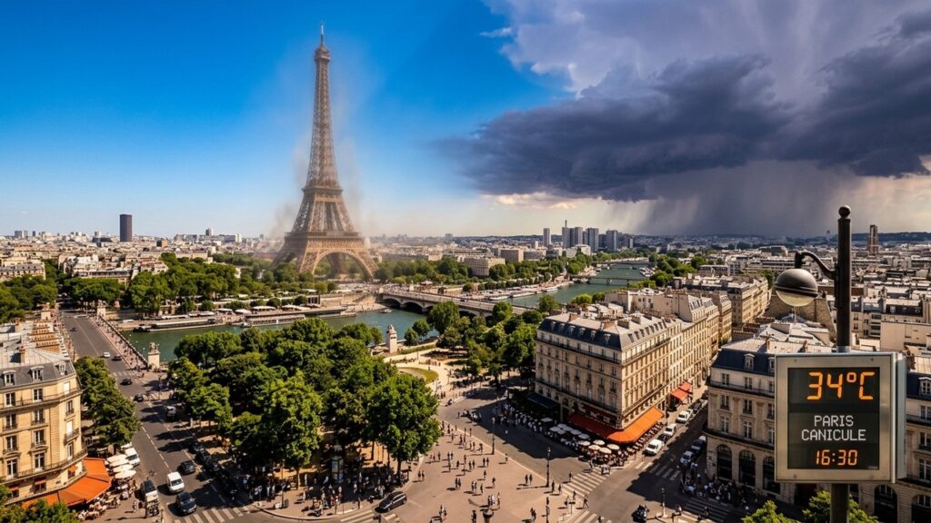 Canicule Paris : Fin de l&rsquo;Alerte Orange ce Samedi