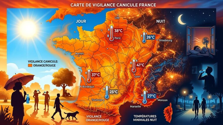 Canicule : Pourquoi Vigilance Orange Ne Suit Pas les Températures les Plus Fortes