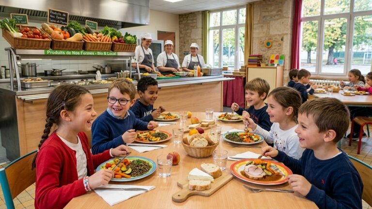 Cantine Scolaire Bio et Locale : Le Succès d’un Modèle en Seine-et-Marne