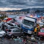 Carambolage Spectaculaire à Antibes : 37 Blessés Légers