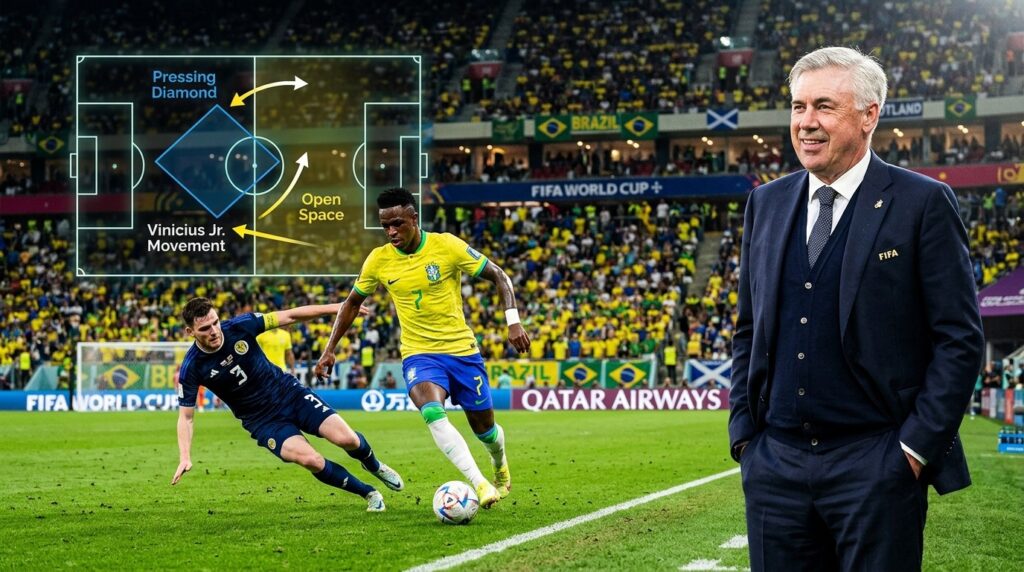 Carlo Ancelotti et le Brésil : Comment Libérer le Génie de Vinicius