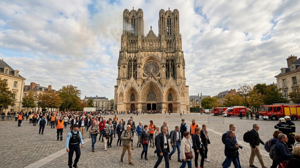 Cathédrale de Reims Évacuée pour Odeur de Brûlé : Retour à la Normale