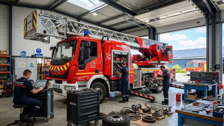 Cette Entreprise Reconditionne les Camions de Pompiers et Cartonne