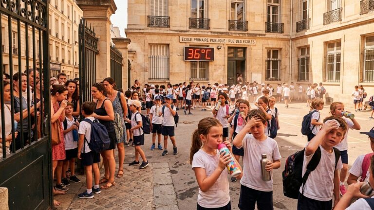 Chaleurs Extrêmes Dans Les Écoles : Parents Inquiets Face À L&rsquo;Inadaptation