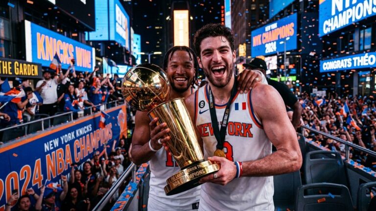 Champions NBA : Jeunes Français Diawara et Dadiet Sacrés avec les Knicks