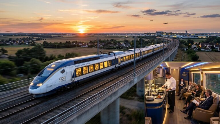 Charles De Gaulle Express : Le Train Luxueux Qui Révolutionne Les Voyages