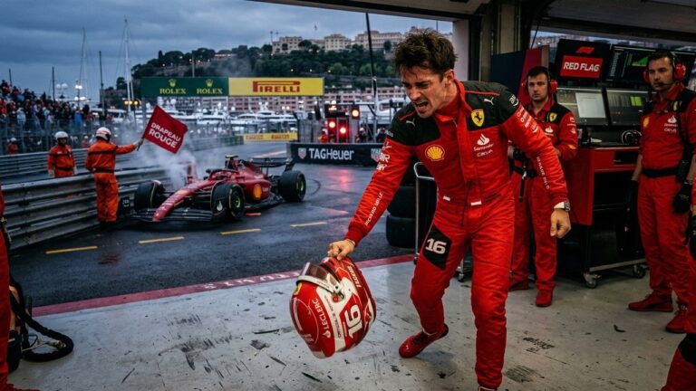 Charles Leclerc FurWriting the blog article in Frenchieux : Sa Colère Explosive Contre Ferrari à Monaco