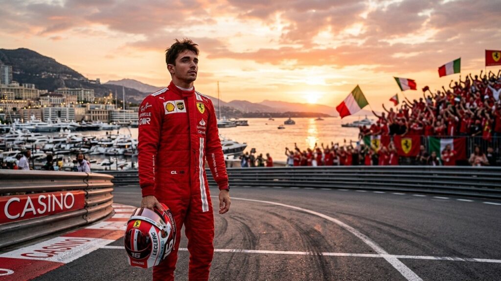 Charles Leclerc Reconduit Chez Ferrari : Le Défi du Sommet pour les Tifosi