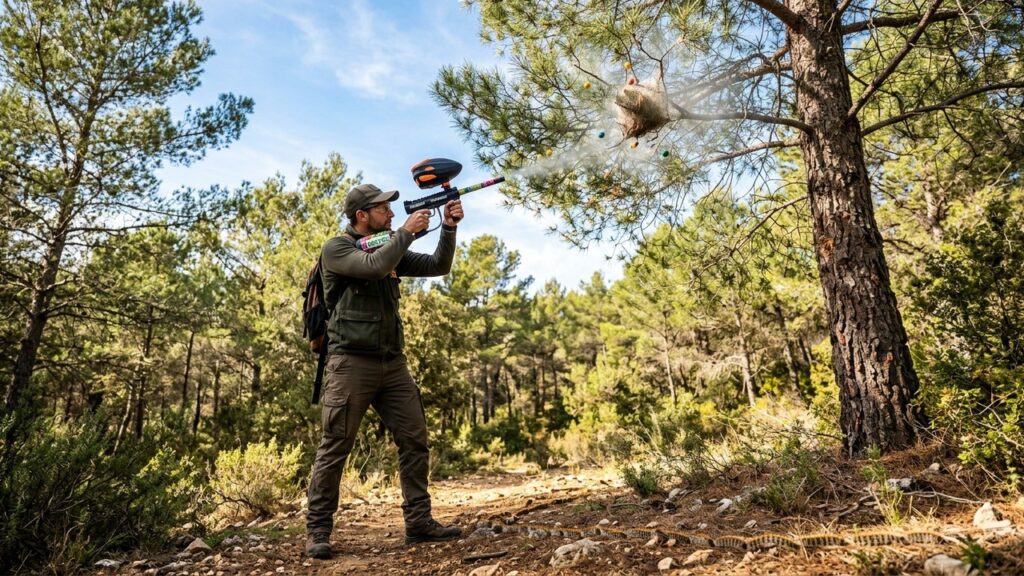 Chenilles Processionnaires au Paintball : Méthode Écologique Révolutionnaire