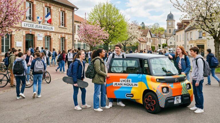 Citroën Ami : Comment Cette Voiturette Révolutionne la Mobilité des Ados