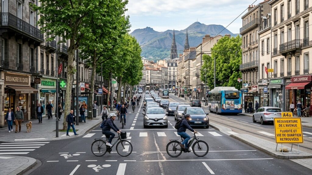Clermont-Ferrand : Réouverture des Axes Routiers par le Nouveau Maire