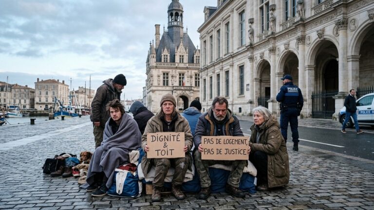 Colère des SDF à La Rochelle : Le Maire Accusé de Chasse aux Pauvres
