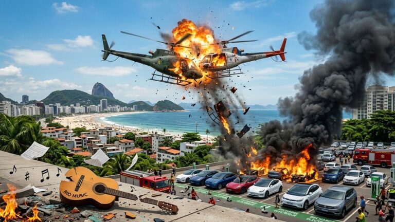 Collision d&rsquo;Hélicoptères à Rio : Oliver Tree Parmi les Six Victimes