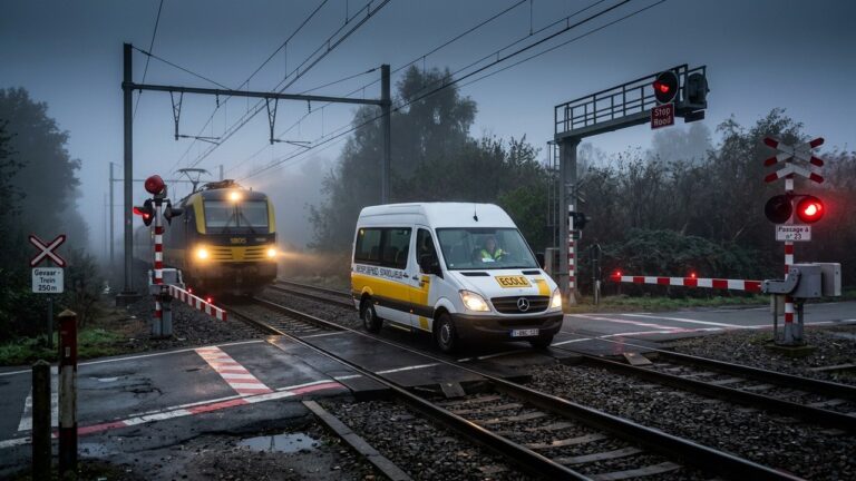 Collision Train et Car Scolaire en Belgique : 4 Morts Dont Deux Enfants
