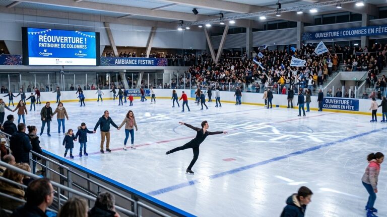 Colombes : Patinoire Candeloro Rouvrira en 2027 Après Fermeture