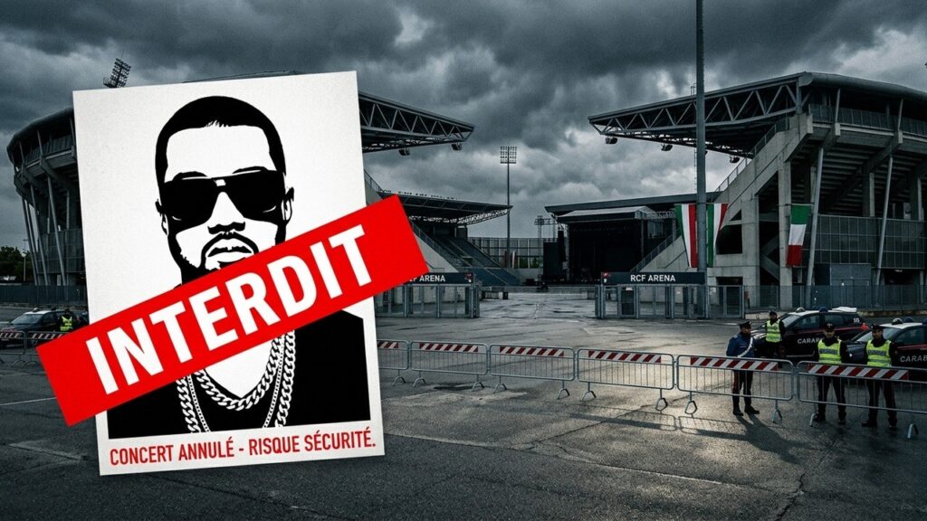 Concert de Kanye West Interdit en Italie : Sécurité et Polémiques