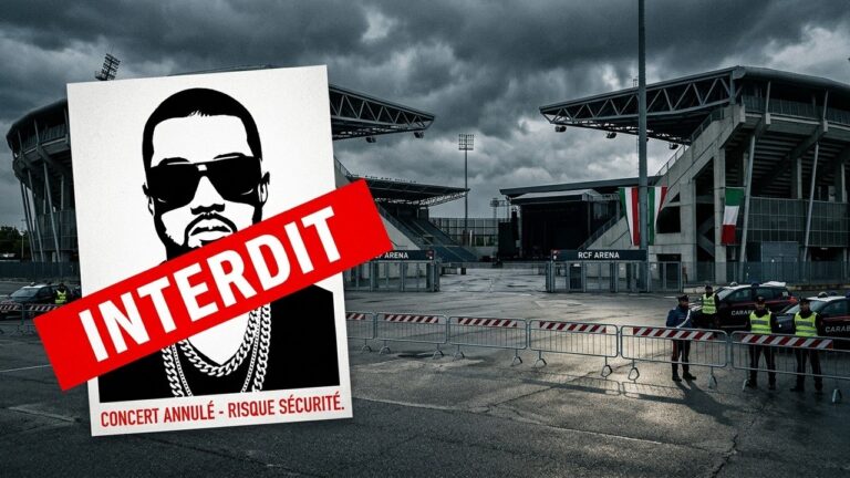 Concert de Kanye West Interdit en Italie : Sécurité et Polémiques